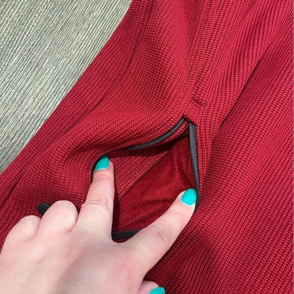 Colosseum Alabama Crimson Tide Pullover Jacket Zipper Pockets High Neck Red Sz M - Picture 9 of 10